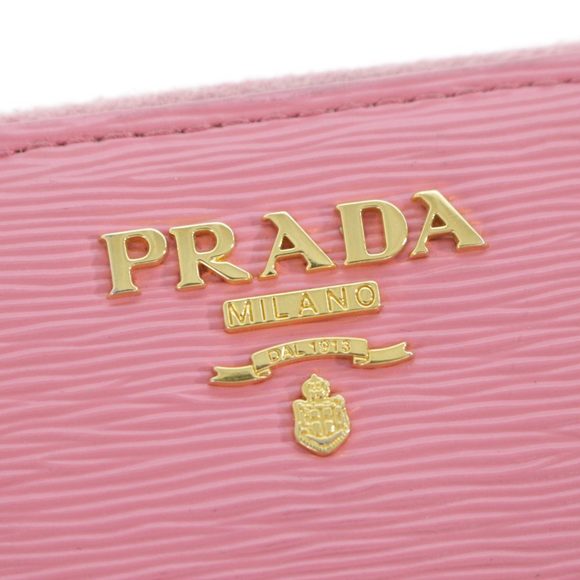 Prada long wallet logo pink - Picture 6 of 10